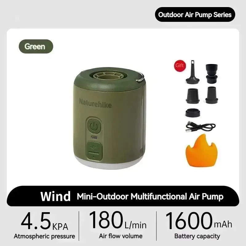 Naturehike Portable Multi Function Air Pump For Inflatable Mats