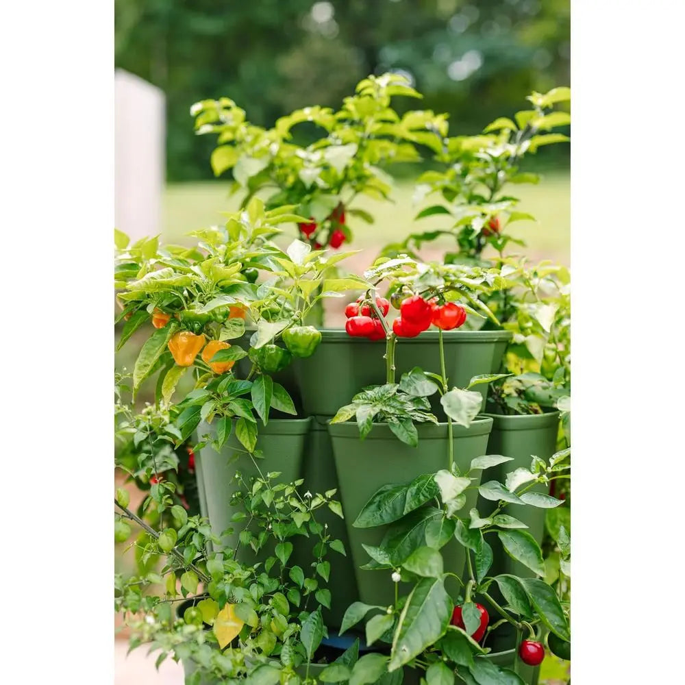 Ticify 5 Tier Garden Planter With Internal Watering System