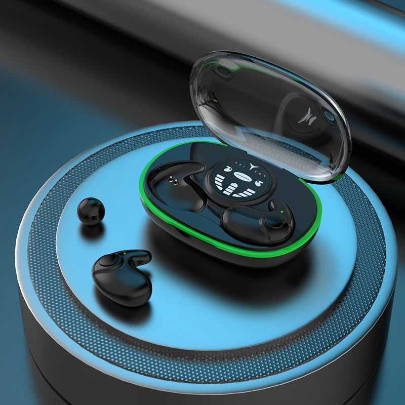 SHUKE Invisible Sleep Earphones Waterproof Bluetooth 5.3 Noise Reduction Earbuds