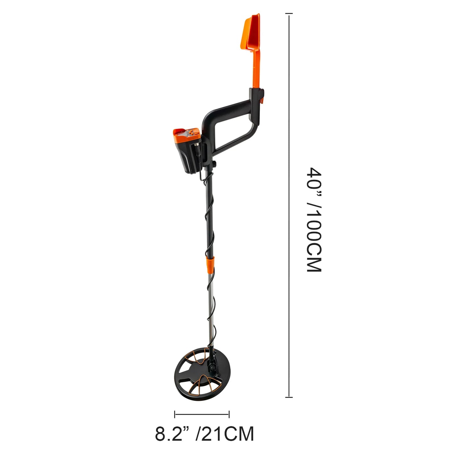 SucceBuy Metal Detector Waterproof Disc Underwater Underground High Accuracy Sensitive LCD Display Humanity for Adults Children