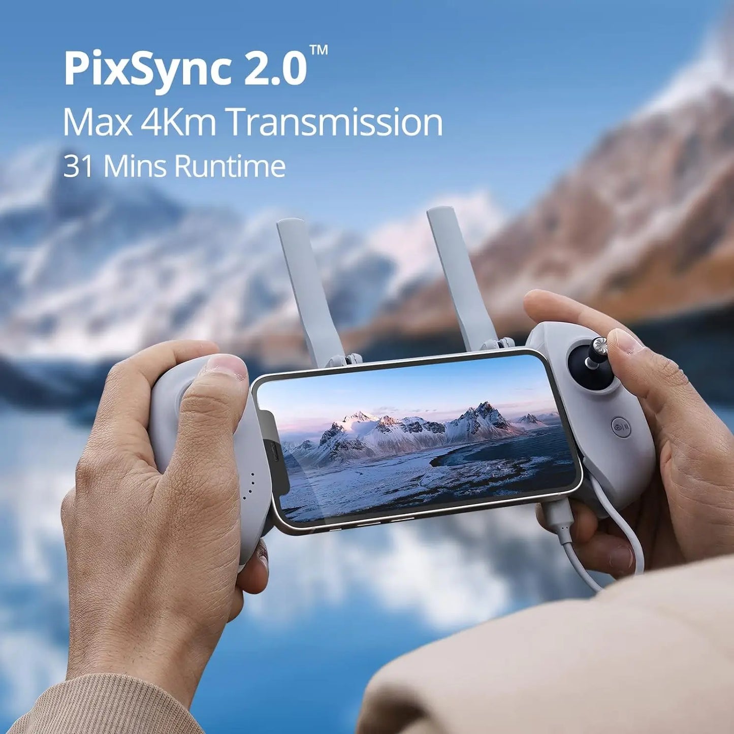 Potensic C0 Single Axis Gimbal 4K GPS Drone Atom SE