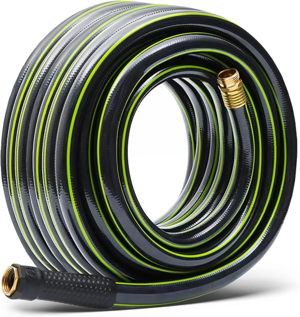 Heavy Duty Lightweight Garden Hose No Kink Leakproof 200 PSI