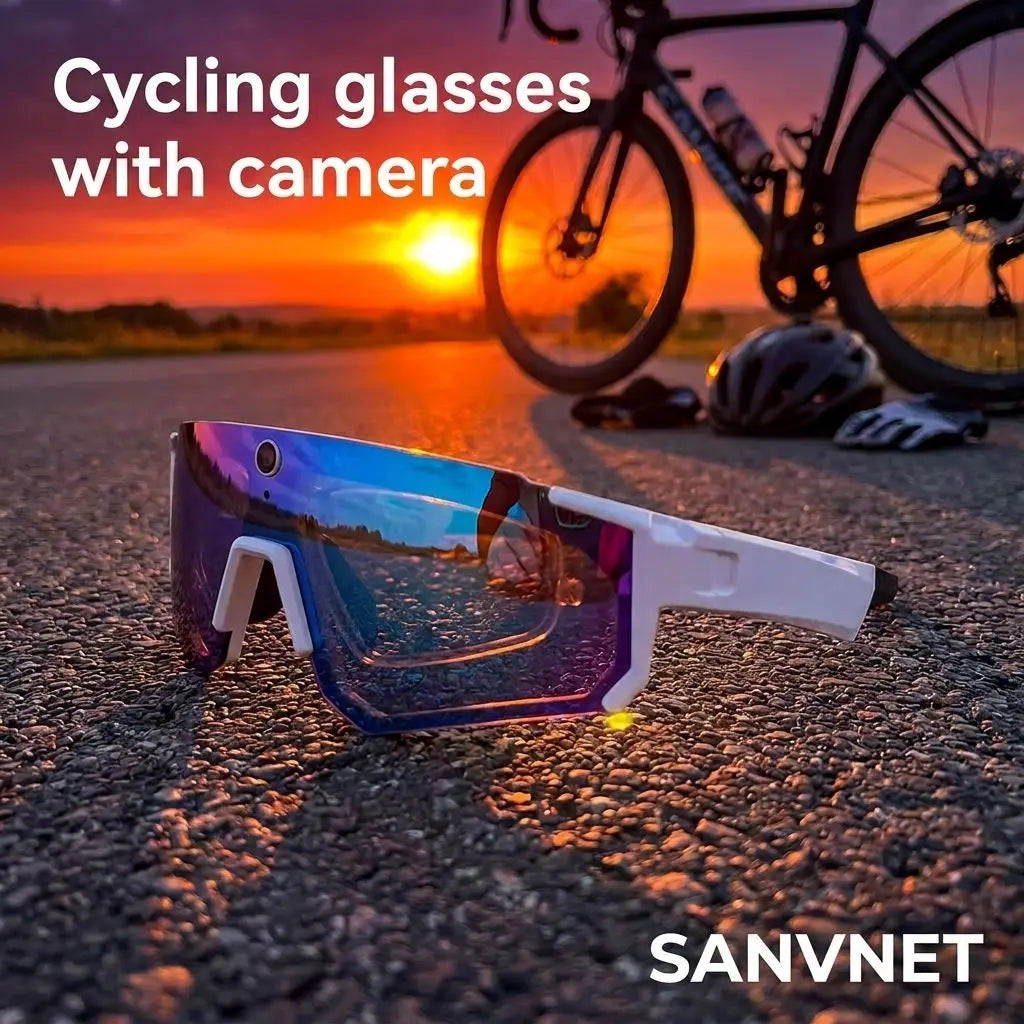 Solis POV Cycling Smart Sunglasses With 8MP Camera AI Translator