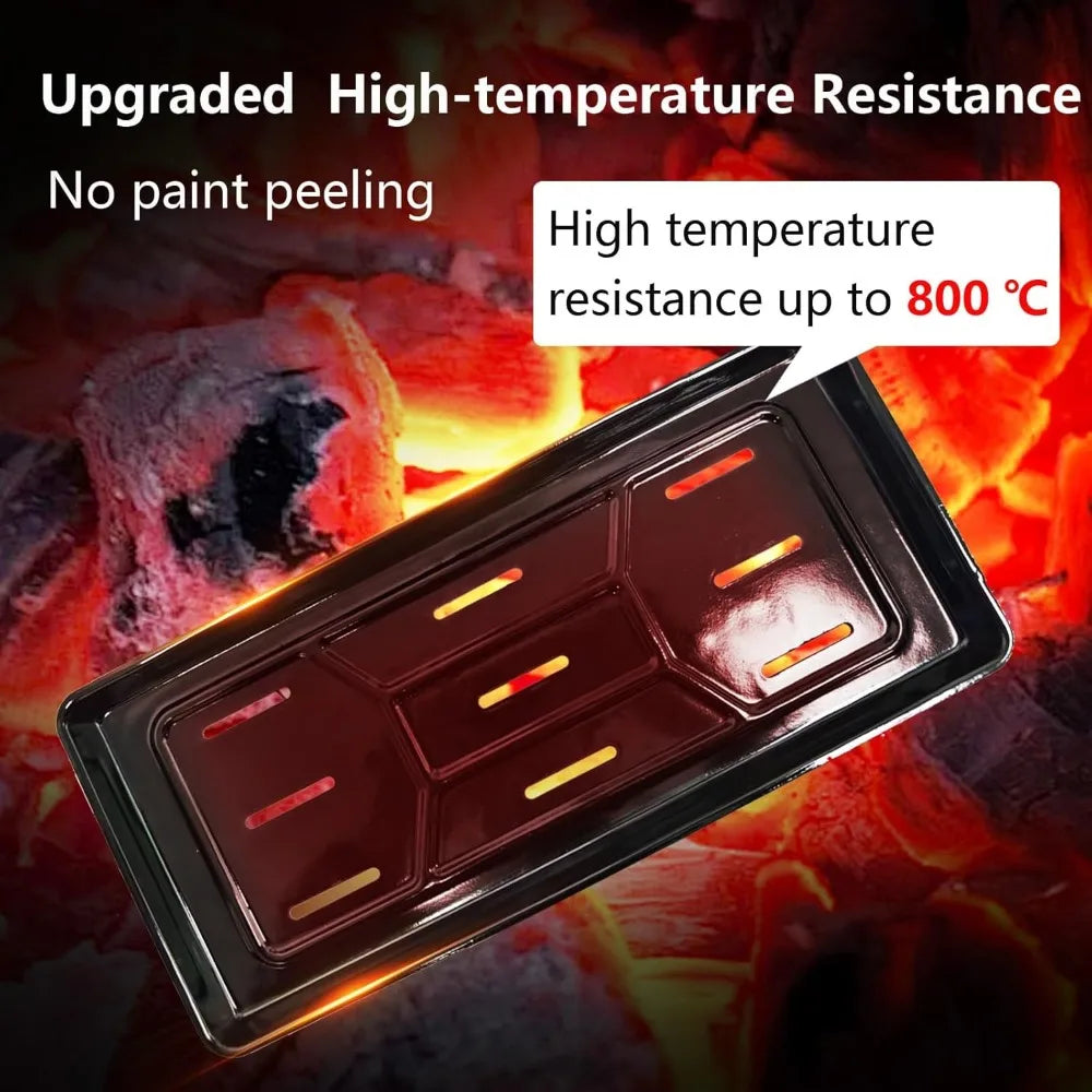 XIUWO Compact Foldable Charcoal Grill Outdoor BBQ Stove Dual Side Air Vents