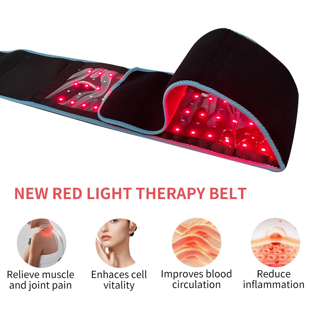 Near Infrared Red Light Therapy Wrap For Body Relaxation And Muscle Relief