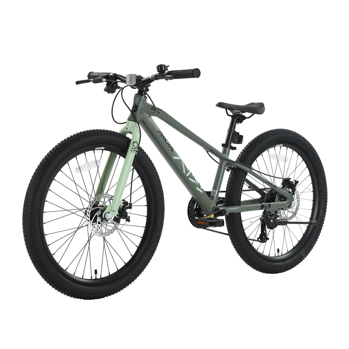 Aluminum Frame 7 Speed Hardtail Mountain Bike With Disc Brakes