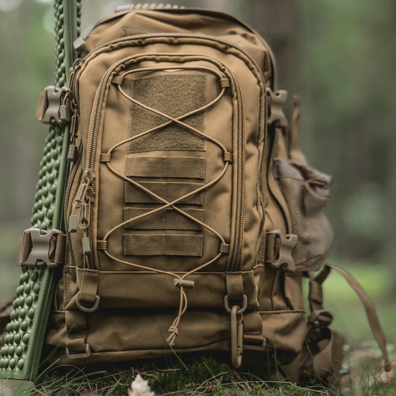 LQARMY Tactical Backpack Water Resistant Outdoor Hiking Bag Military Rucksack