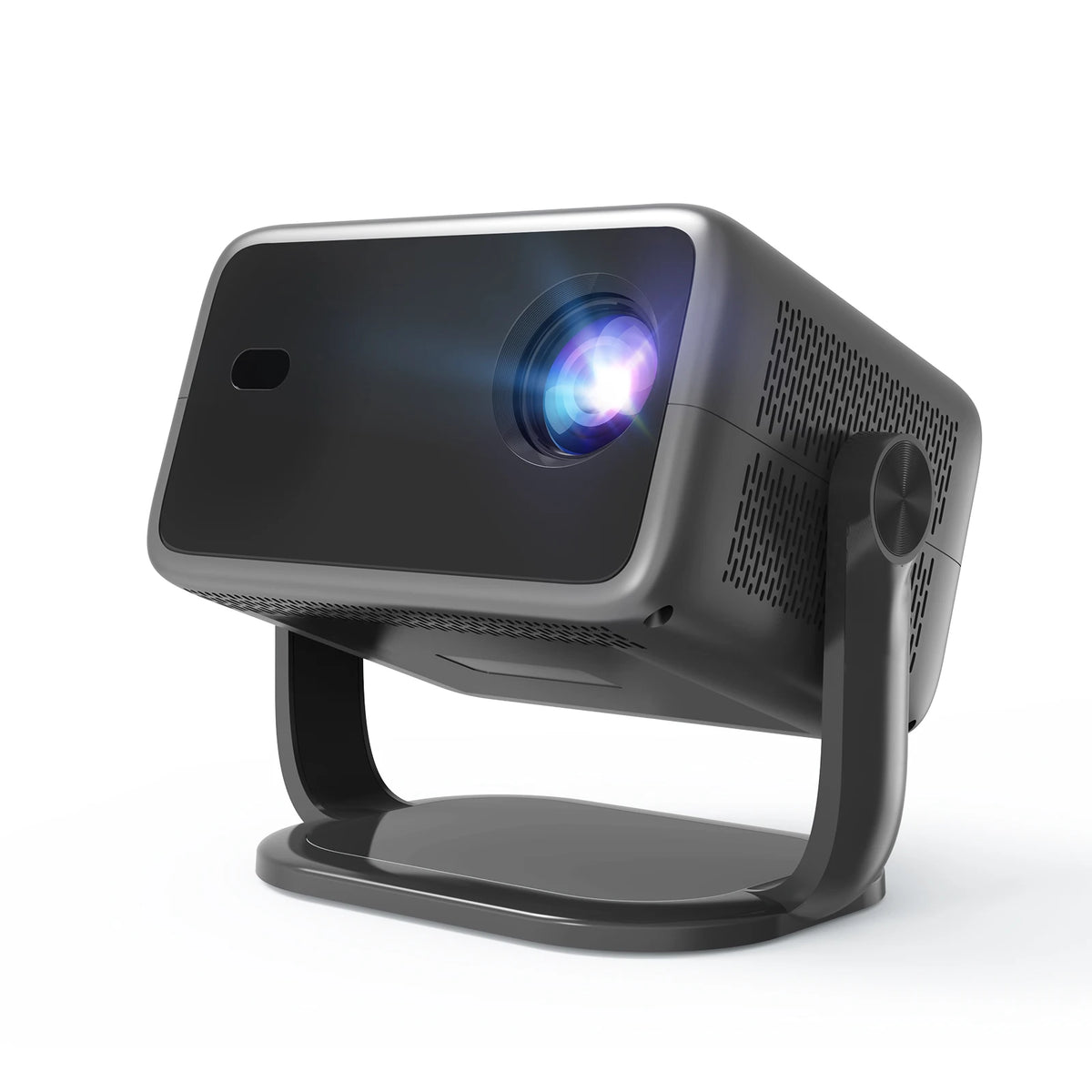 LynCast L018 Home Projector Native 1080P, 8K Decoding Android 14 WiFi6 BT5.4 Portable Movie Projector with 360° Correction