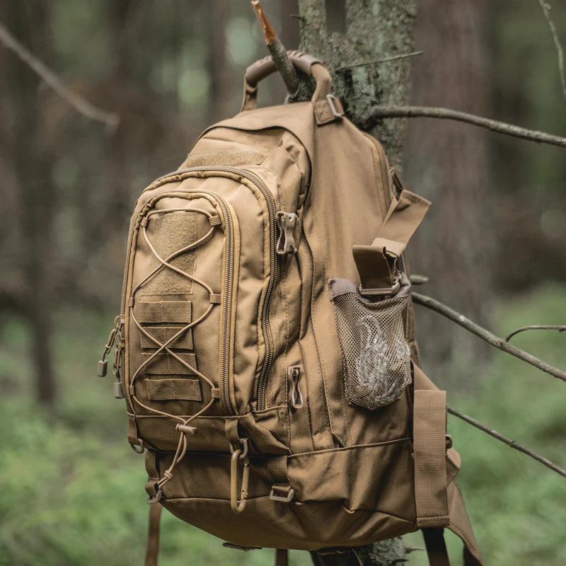 LQARMY Tactical Backpack Water Resistant Outdoor Hiking Bag Military Rucksack