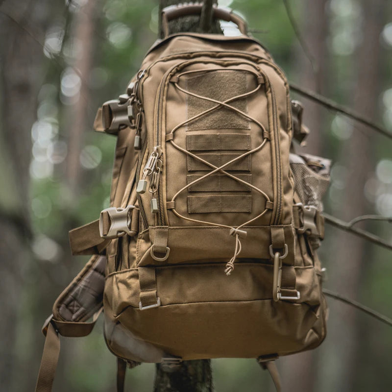 LQARMY Tactical Backpack Water Resistant Outdoor Hiking Bag Military Rucksack
