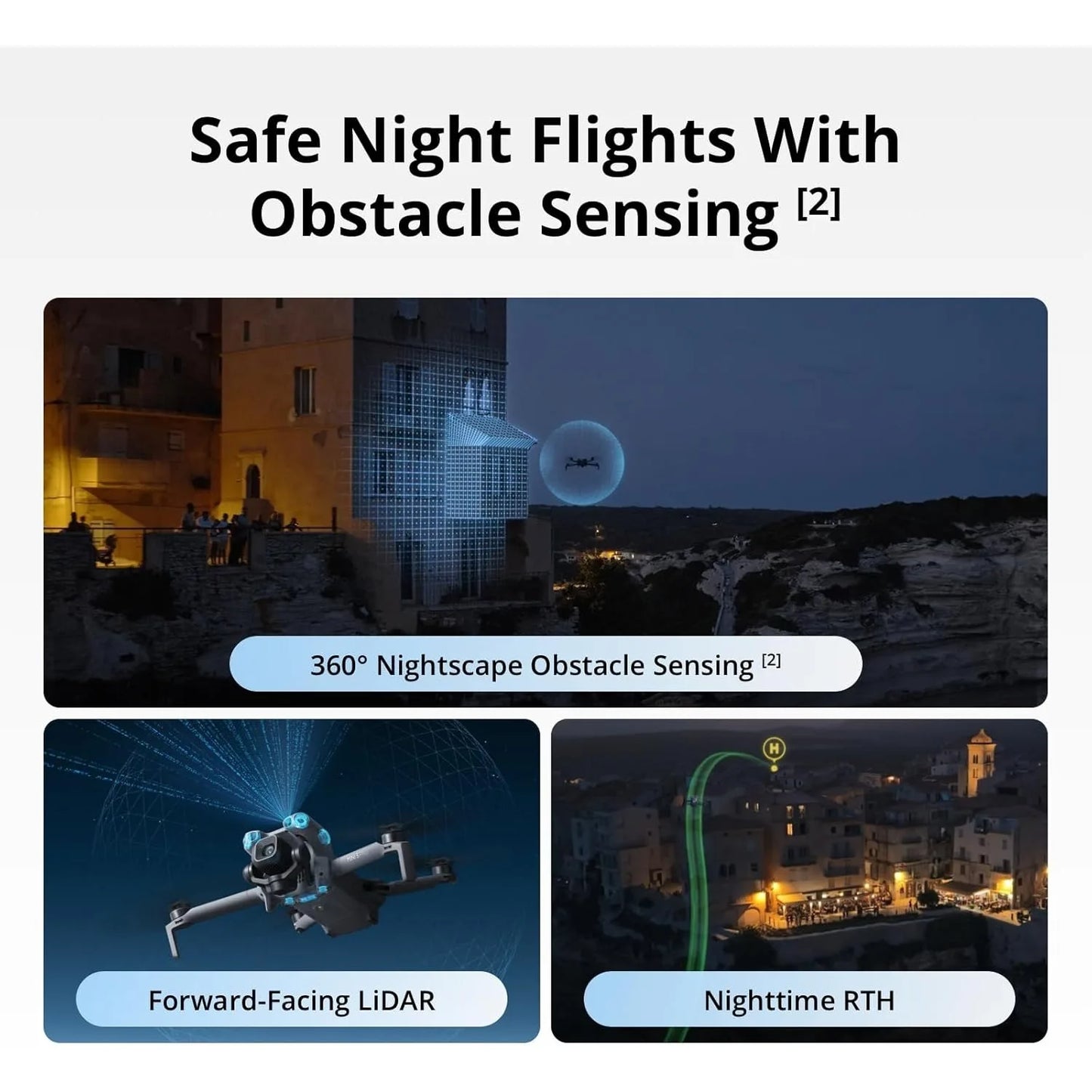 DJI Mini 5 Pro 4K Drone With 1 Inch CMOS Camera And Obstacle Sensing Under 249g