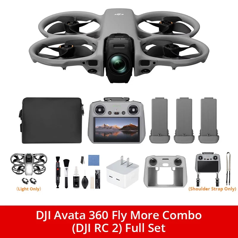 DJI Avata 360 Fly More Combo Drone With 4K CameraModule