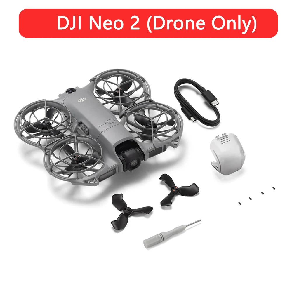 DJI Neo 2 4K Drone With Camera Palm Takeoff Gesture