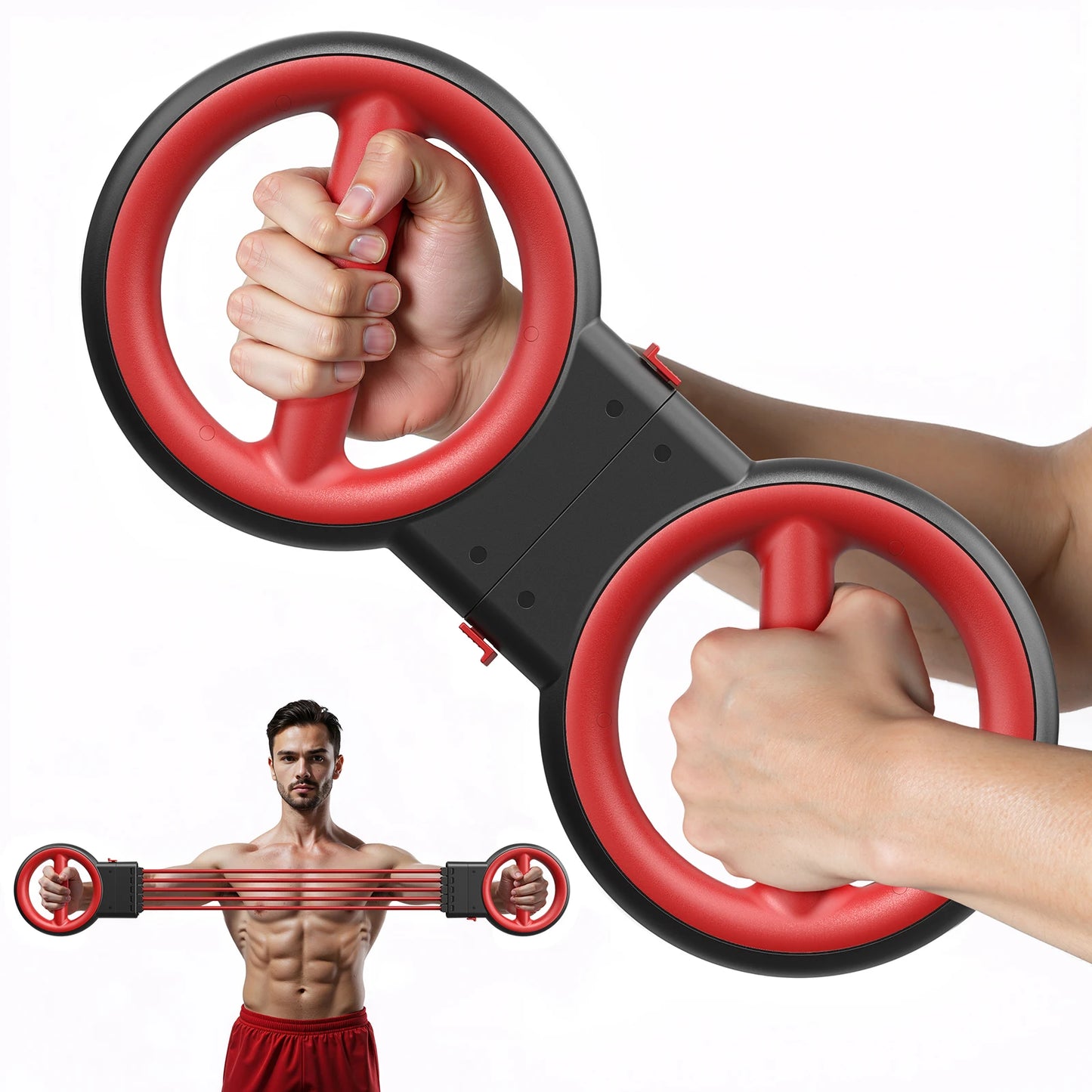AKLUER Rotator Burn Machine, 3-in-1 Multi-Functional Arm Exerciser,Ideal for upper body strength training at home and gyms