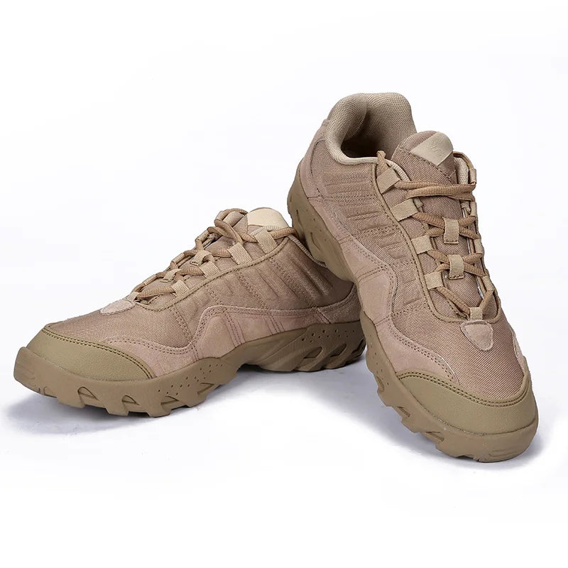 KOLINLOV Men Waterproof Tactical Boots For Outdoor Hiking