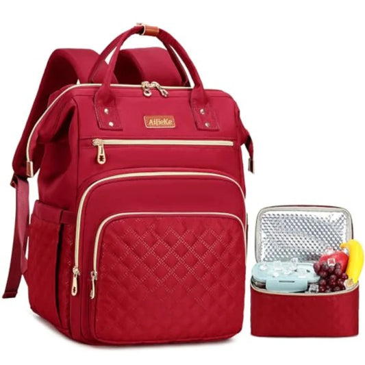 Lunch Backpack With Insulated Lunch Bag And Laptop Compartment Cooler