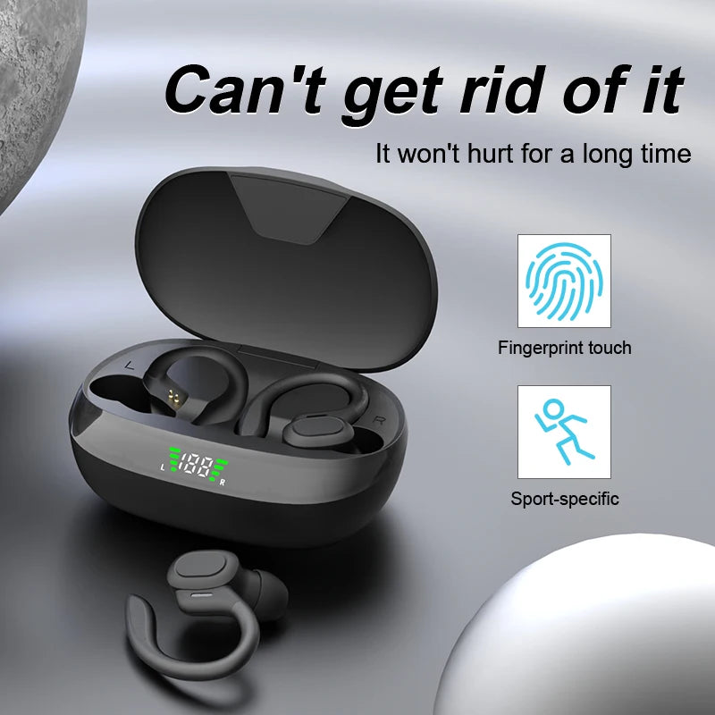 SHUKE Wireless Earbuds Sport EarHook Hifi Stereo Sound Earphones