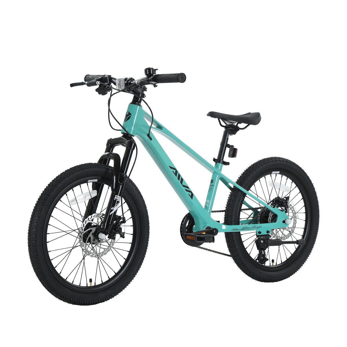 Lightweight Hardtail Mountain Bike With Seven Speed Disc Brakes