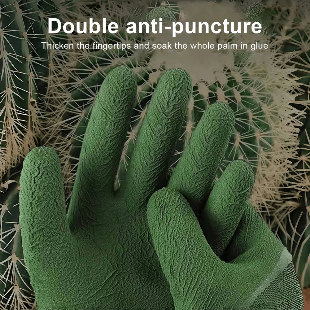 Gardening Gloves Thorn Proof Breathable Waterproof For Cactus Roses Blackberry