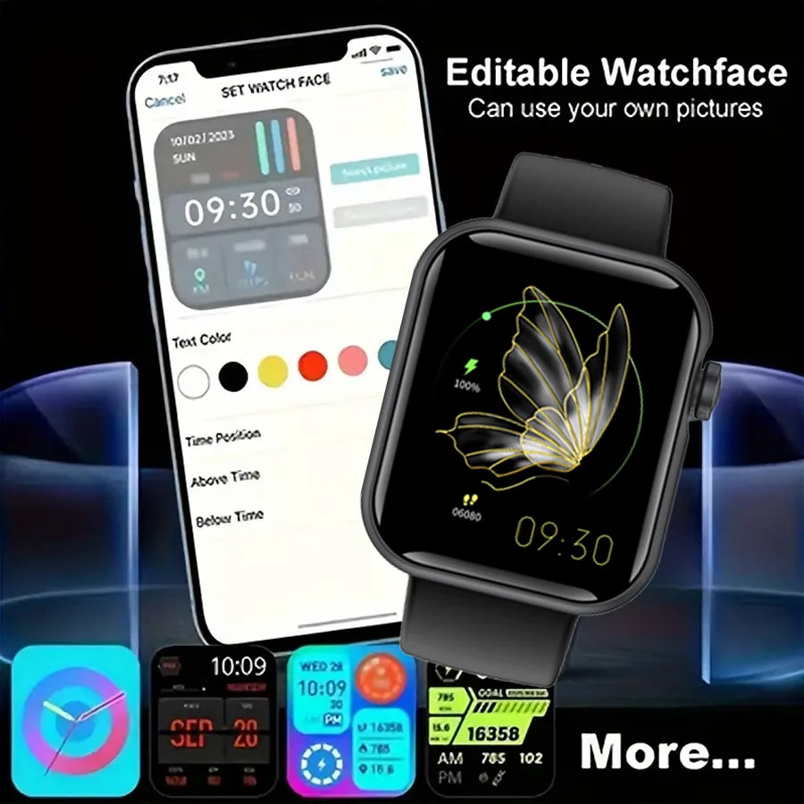Smart Watch, for Men and Women (Answering/Making Calls) Fitness Tracker, More than 120 Sports Modes, Sleep Monitoring, Pedometer