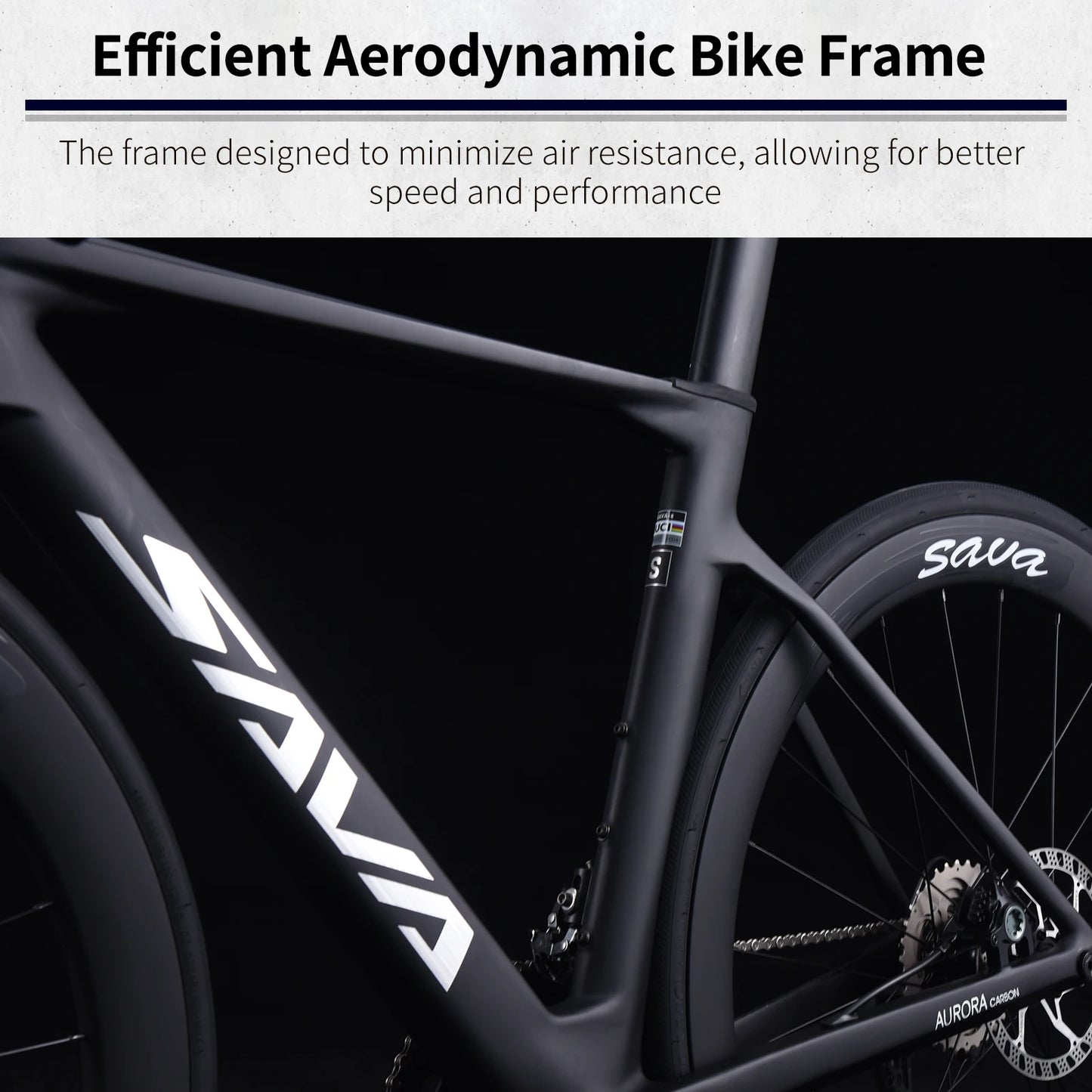 SAVA A7L Pro Carbon Fiber Road Bike Shimano R7100 Groupset