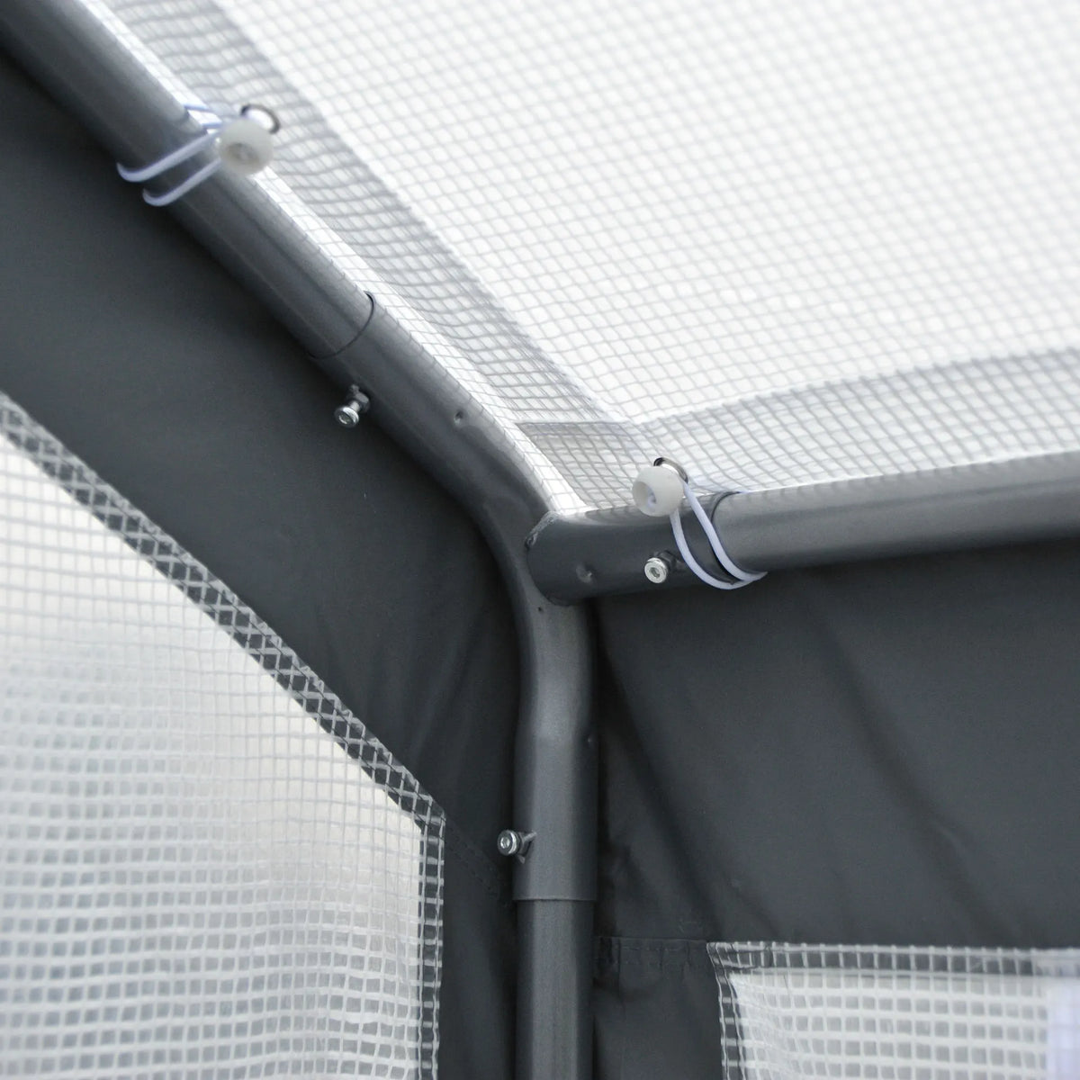 Outsunny Walk In Garden Greenhouse With Heavy Duty Steel Frame