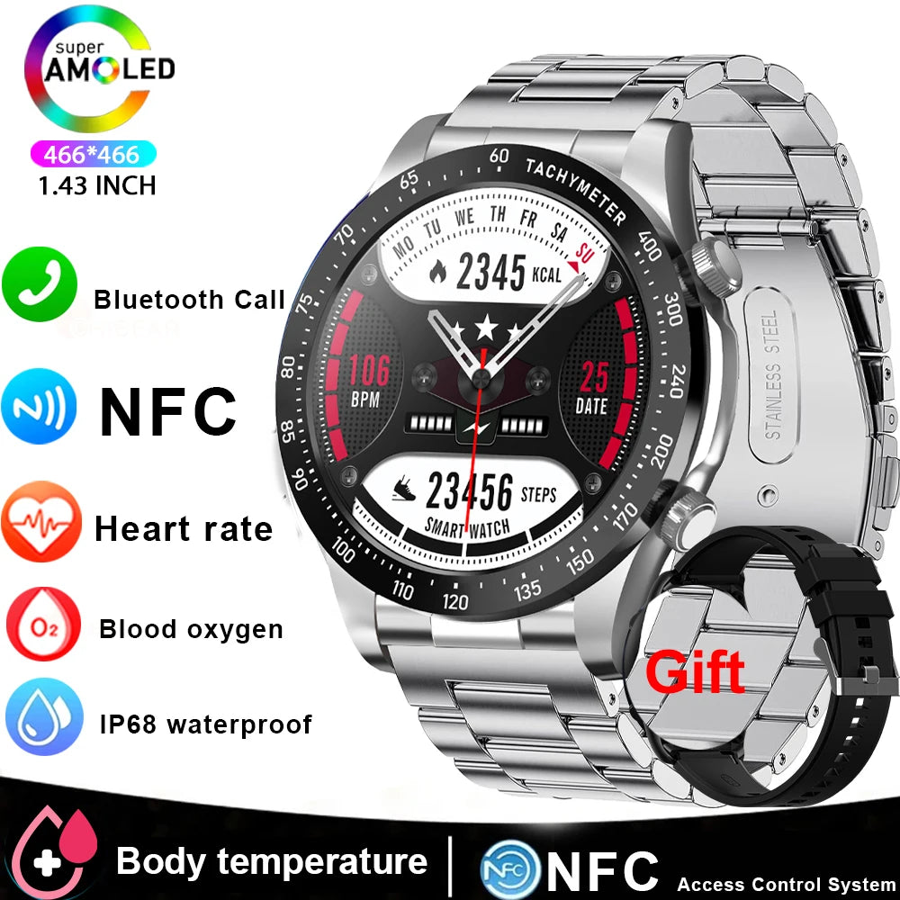 Bluetooth Calling Smart Watch Fitness Tracker Heart Rate Monitor