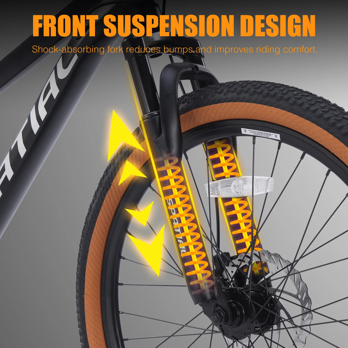 Spatial 21 Speed Hardtail Mountain Bike Aluminum Front Suspension