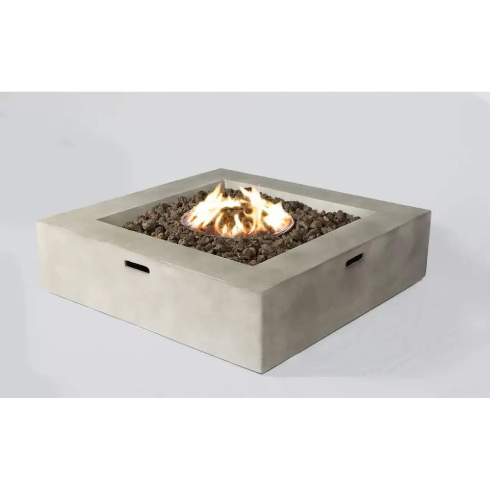 Concrete Outdoor Fire Pit Table For Garden And Patio