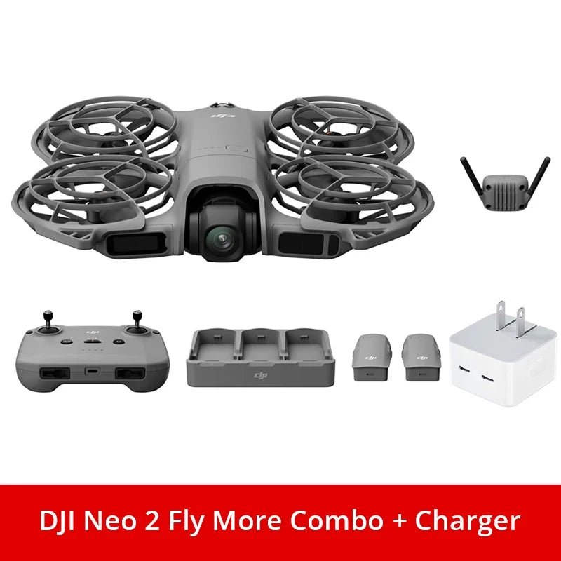 DJI Neo 2 Fly More Combo Drones With Optional Accessories Drone DJI Neo 2 Human Drone 4k Professional FPV Drones Wwith a Camera
