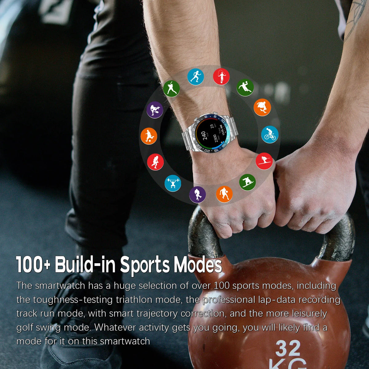 Bluetooth Calling Smart Watch Fitness Tracker Heart Rate Monitor