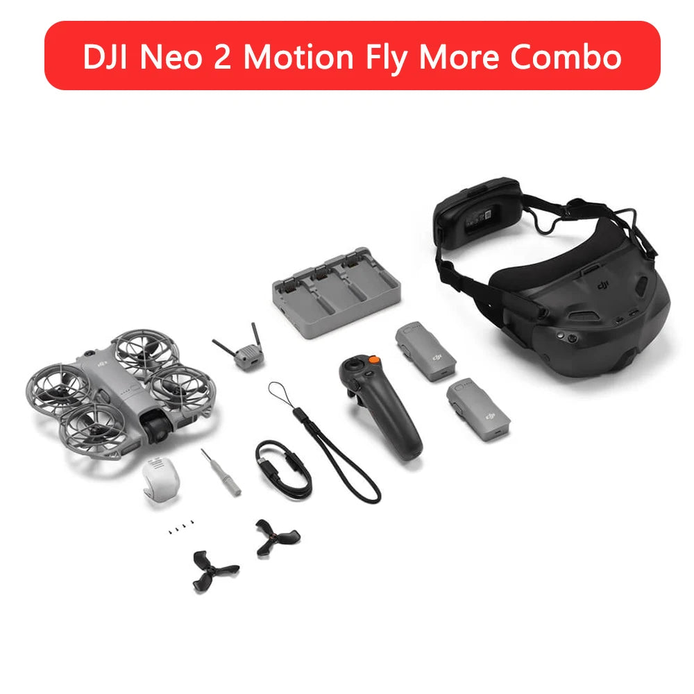 DJI Neo 2 4K Drone With Camera Palm Takeoff Gesture