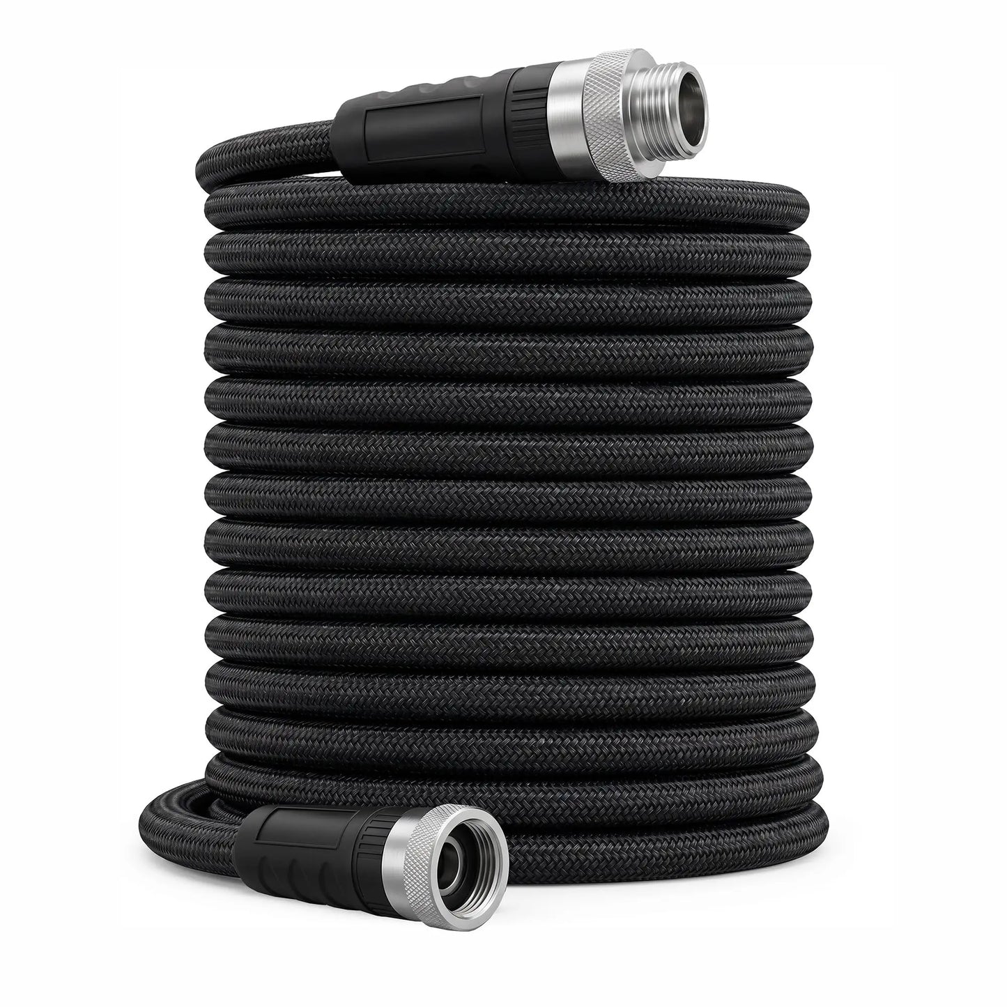 HiMISS Nonexpandable Garden Hose With TPE Inner Tube Braided Kink Resistant