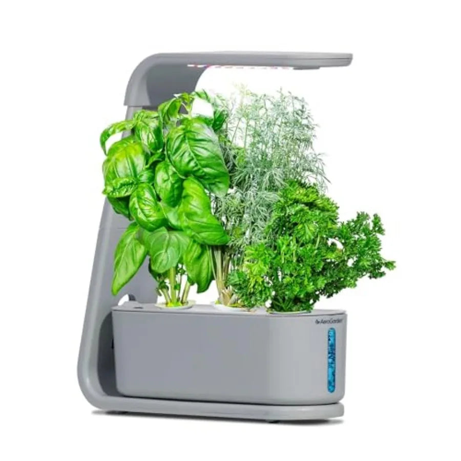 Sprout with Gourmet Herb Seed Pod Kit - Indoor Garden with LED Grow Light
