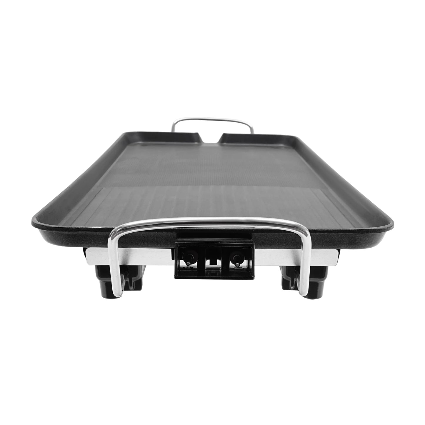 Electric Barbecue Grill, Outdoor Extra Larger Griddle Grill, 1500W Nonstick Electric Grill Plate, 5 Adjustable Temperature
