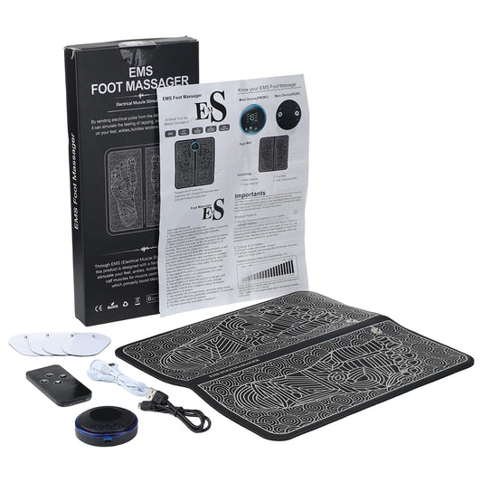 Agdoad Smart EMS Foot Massager 19 Levels for Relaxation
