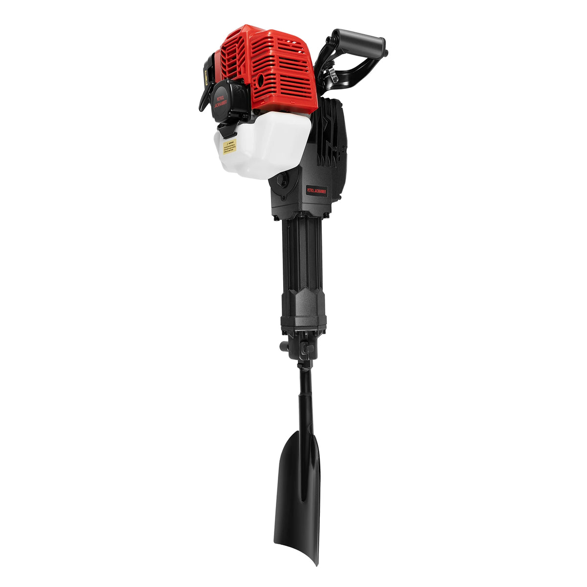 2-Stroke Garden Tree Digger 52cc 1900W, Portable Tree Transplanting Tool with Impact Shovel, Root Digger for Landscaping