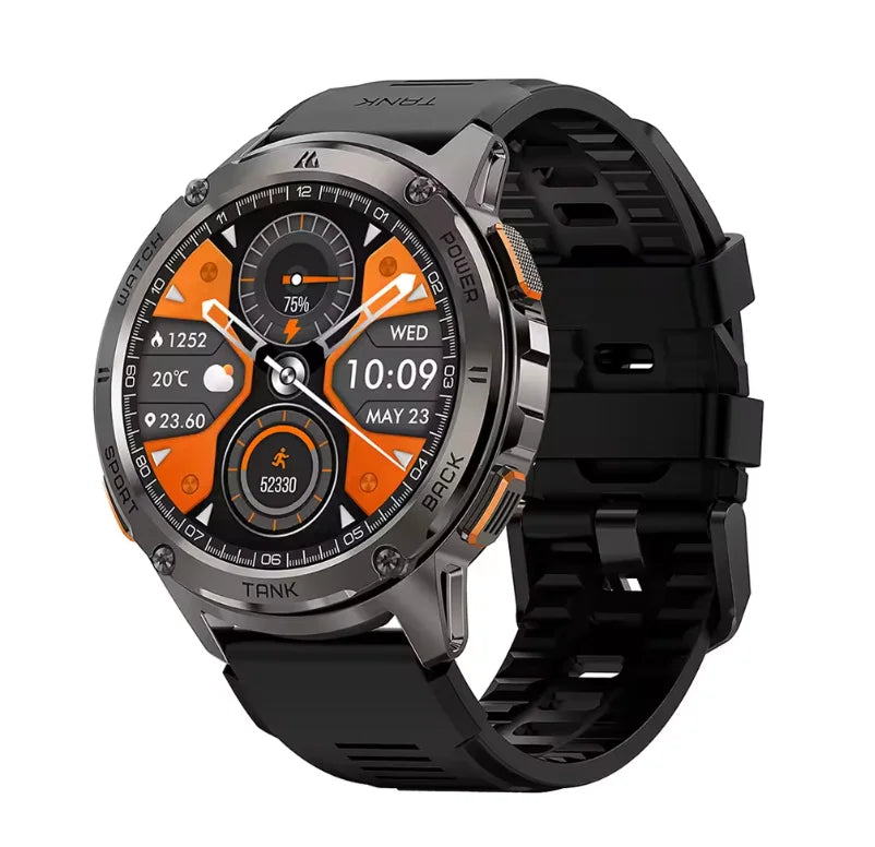 Kospet Tank T3 Smartwatch With Amoled Display And Fitness Tracking