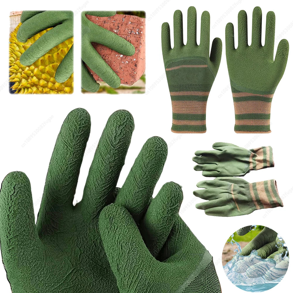Gardening Gloves Thorn Proof Breathable Waterproof For Cactus Roses Blackberry