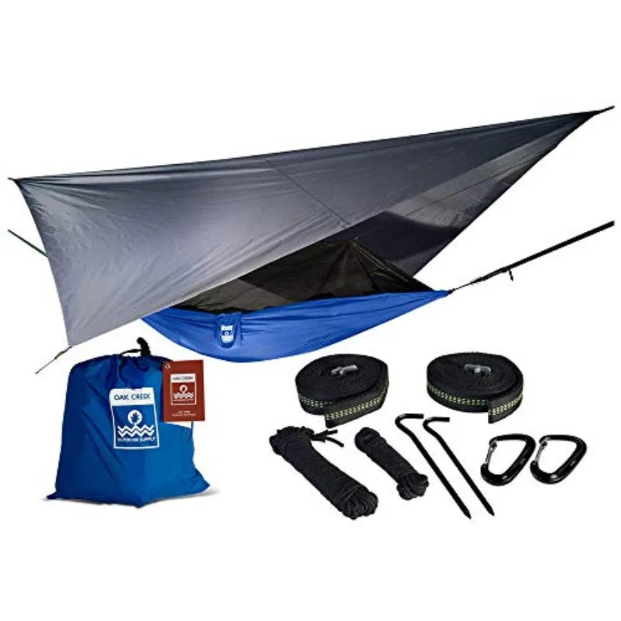 Lost Valley Camping Hammock With Mosquito Net And Rain Fly