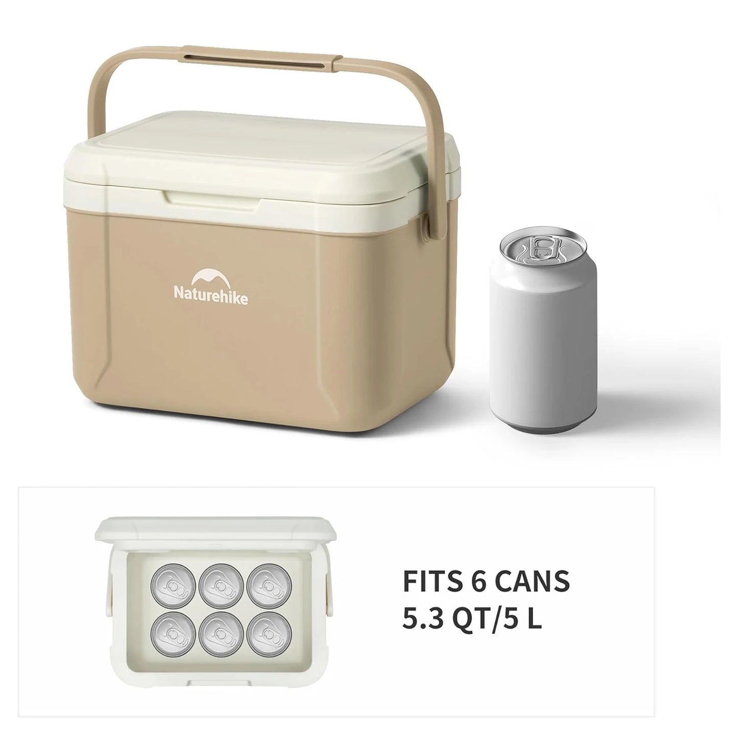 Naturehike Portable Cooler Box for Camping and BBQ