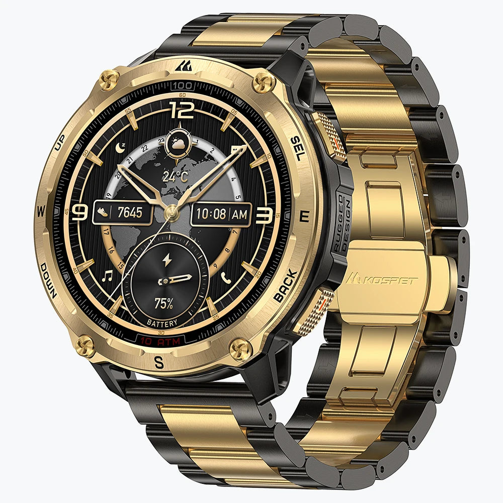 KOSPET Tank T4 Special Edition GPS Smartwatch Offline Maps 10ATM