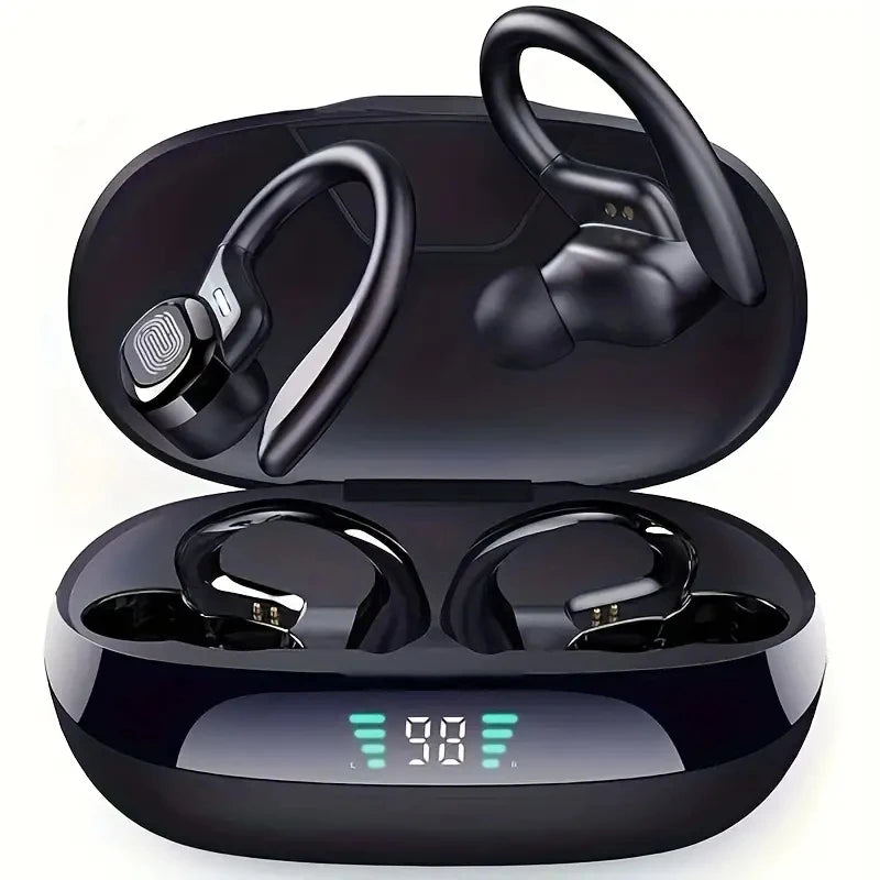 SHUKE Wireless Earbuds Sport EarHook Hifi Stereo Sound Earphones