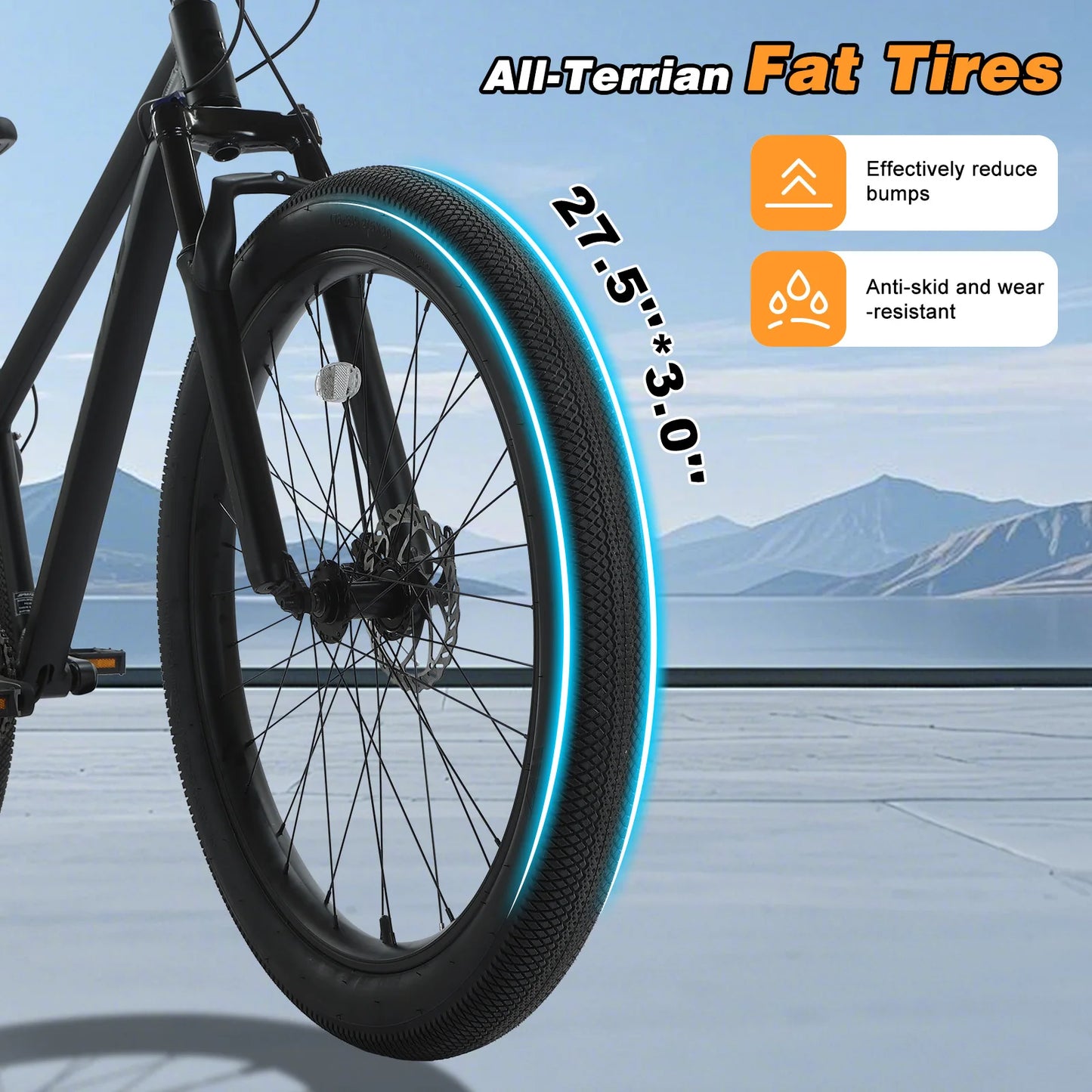 Spatial MT275FSPRO Hardtail Mountain Bike Aluminum Frame Disc Brakes