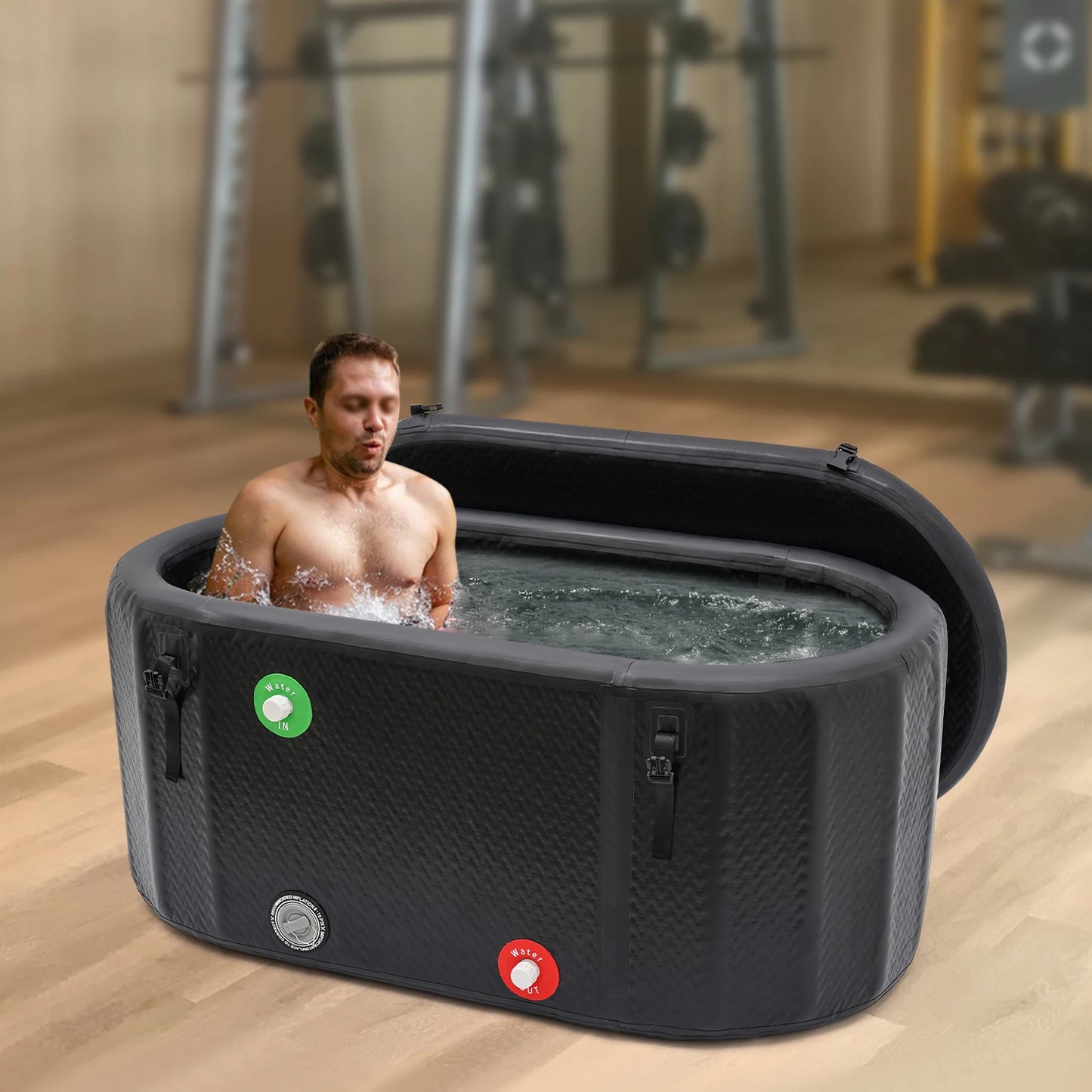 Bymaocar Portable Ice Bath Inflatable Bathtub For Athletic Recovery