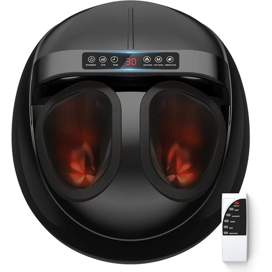 HTM Shiatsu Foot Massager With Kneading Heat And Air Pressure