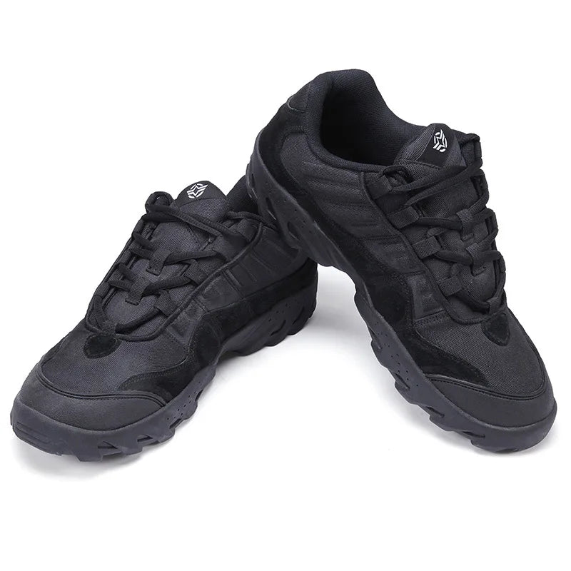 KOLINLOV Men Waterproof Tactical Boots For Outdoor Hiking