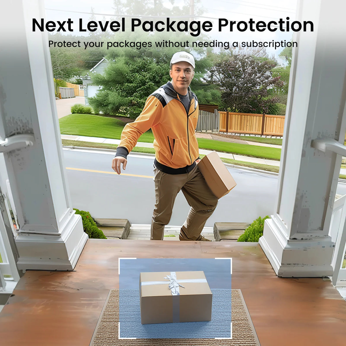 Dekco 3MP Wireless Doorbell Video Intercom Outdoor 2.4G Wi-Fi Smart Doorbell with Chime Human Detection Support Alexa Door Bell