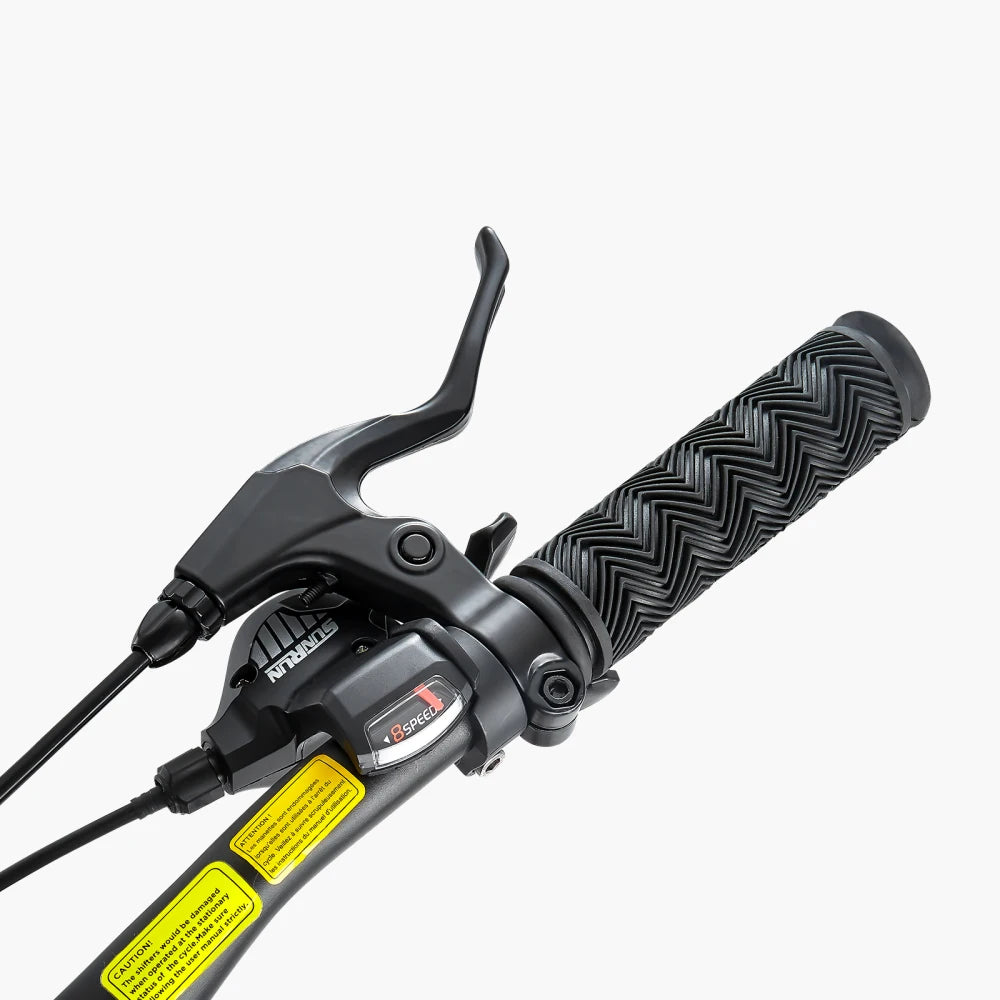 Aluminum Full Suspension Mountain Bike 24 Speed Dual Disc Brakes