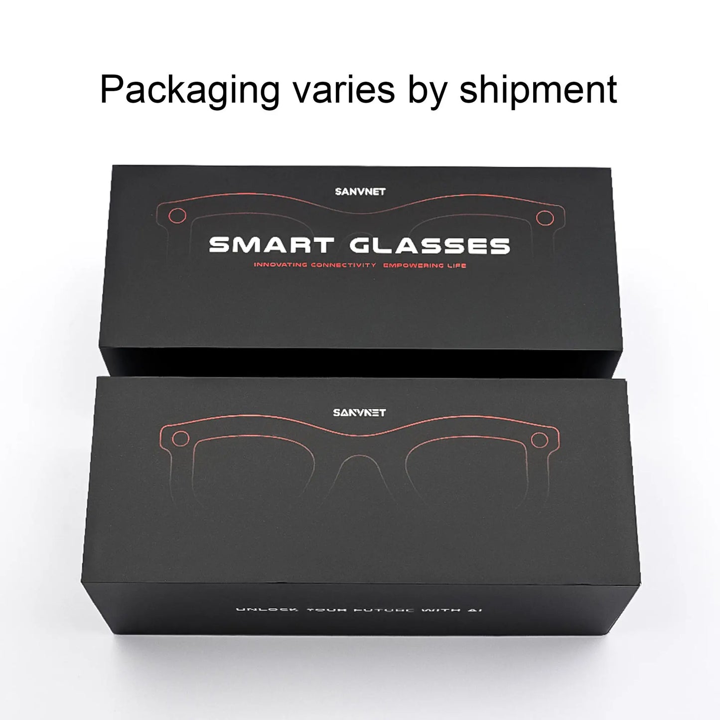 Smart Glasses GS4 MAX Dual Lenses 8MP 1080p Video Camera